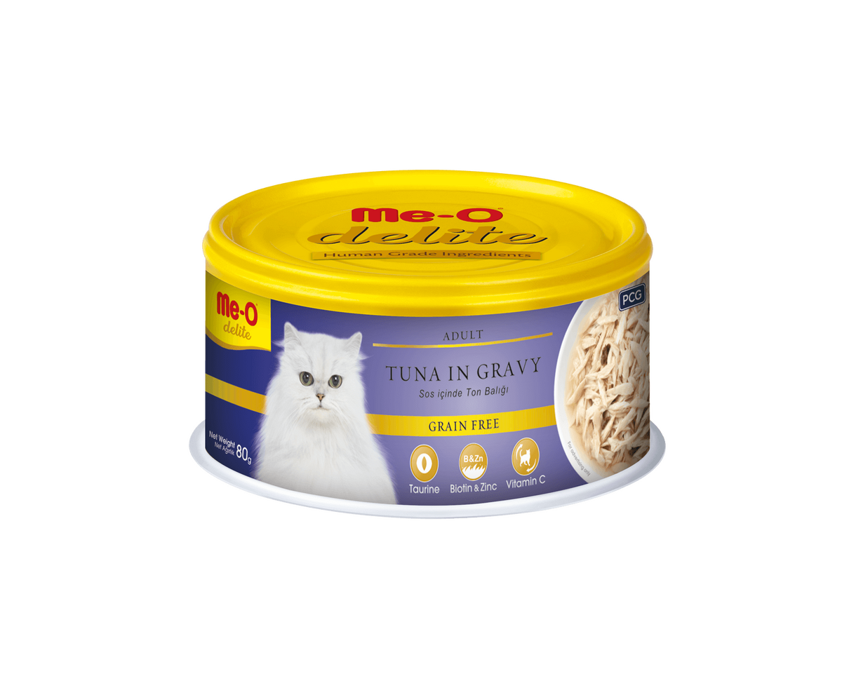 ME-O DELITE TON BALIĞI KEDİ KONSERVE 80GR 24'LÜ