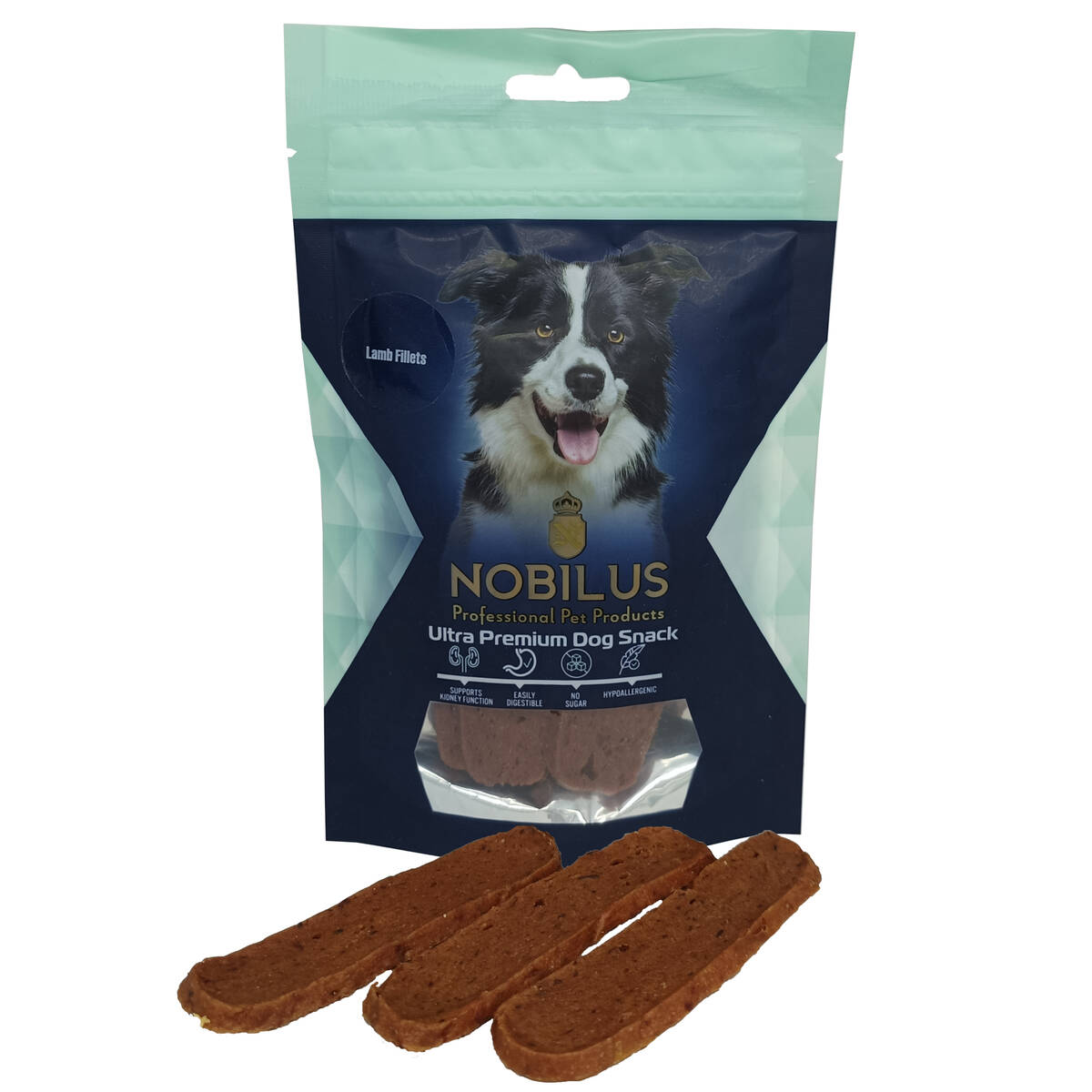 NOBILUS LAMB FİLLETS DOG SNACK