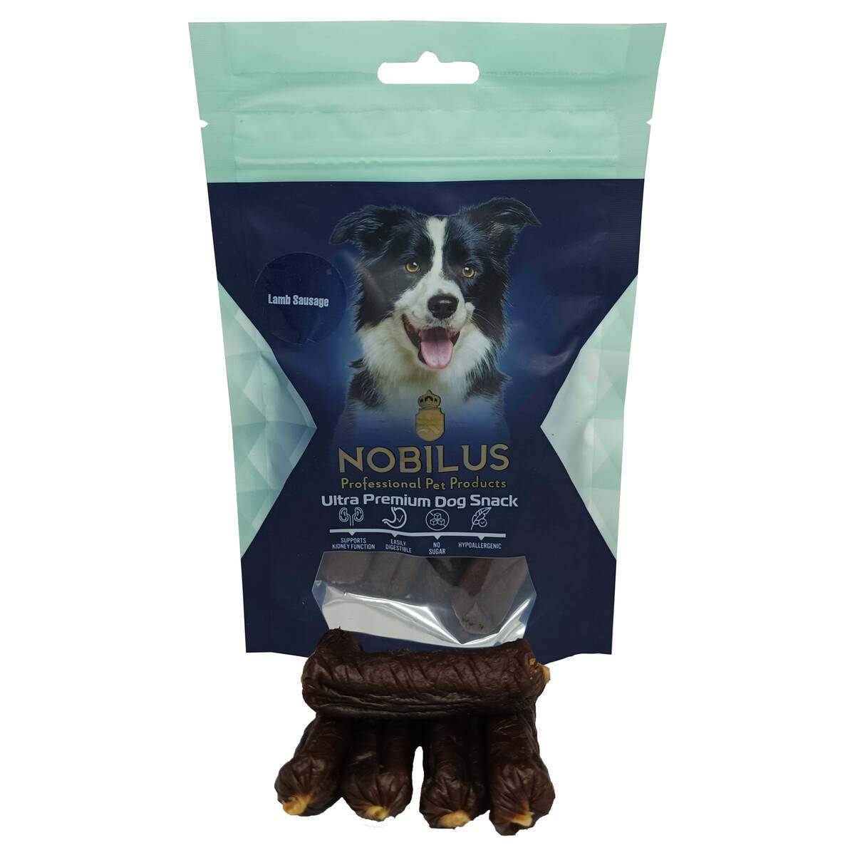 NOBILUS LAMB SAUSAGE DOG SNACK