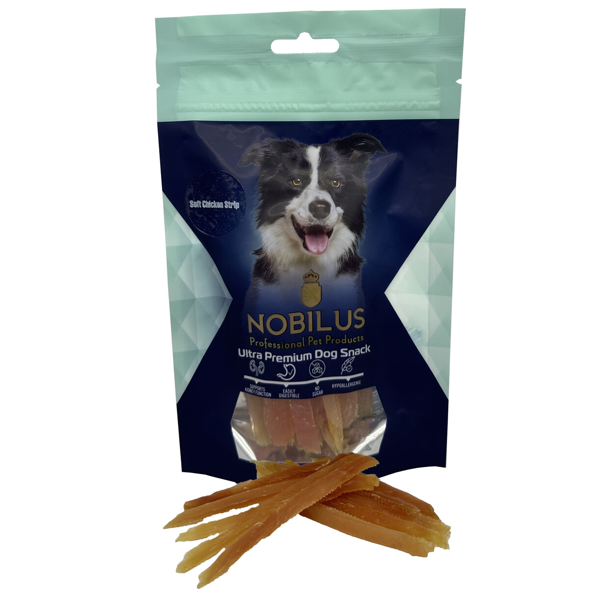  - NOBILUS SOFT CHICKEN STRİP DOG SNACK