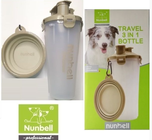  - NUNBELL 3'Ü 1 ARADA HAZNELİ MAMA VE SU KABI