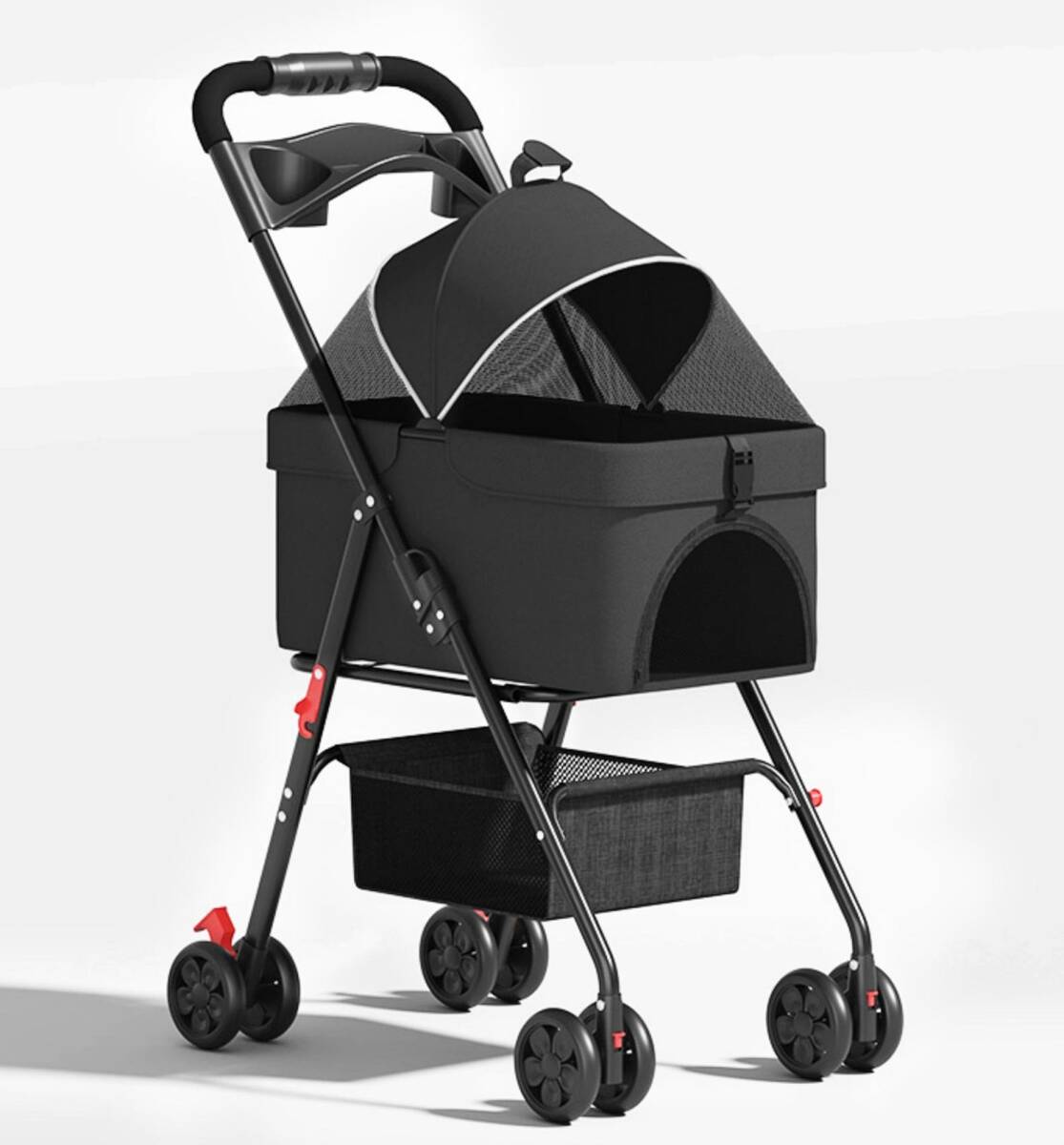 NUNBELL BELL TAŞIMA ARABASI SİYAH