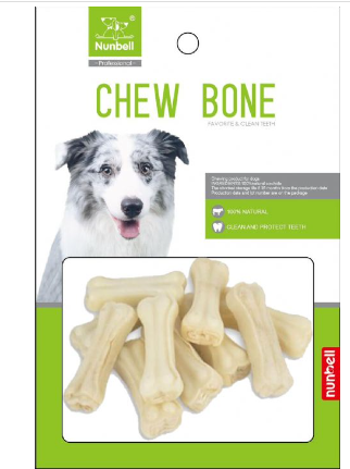  - NUNBELL BEYAZ PRES KEMİK 5CM -10GR 100'LÜ PAKET