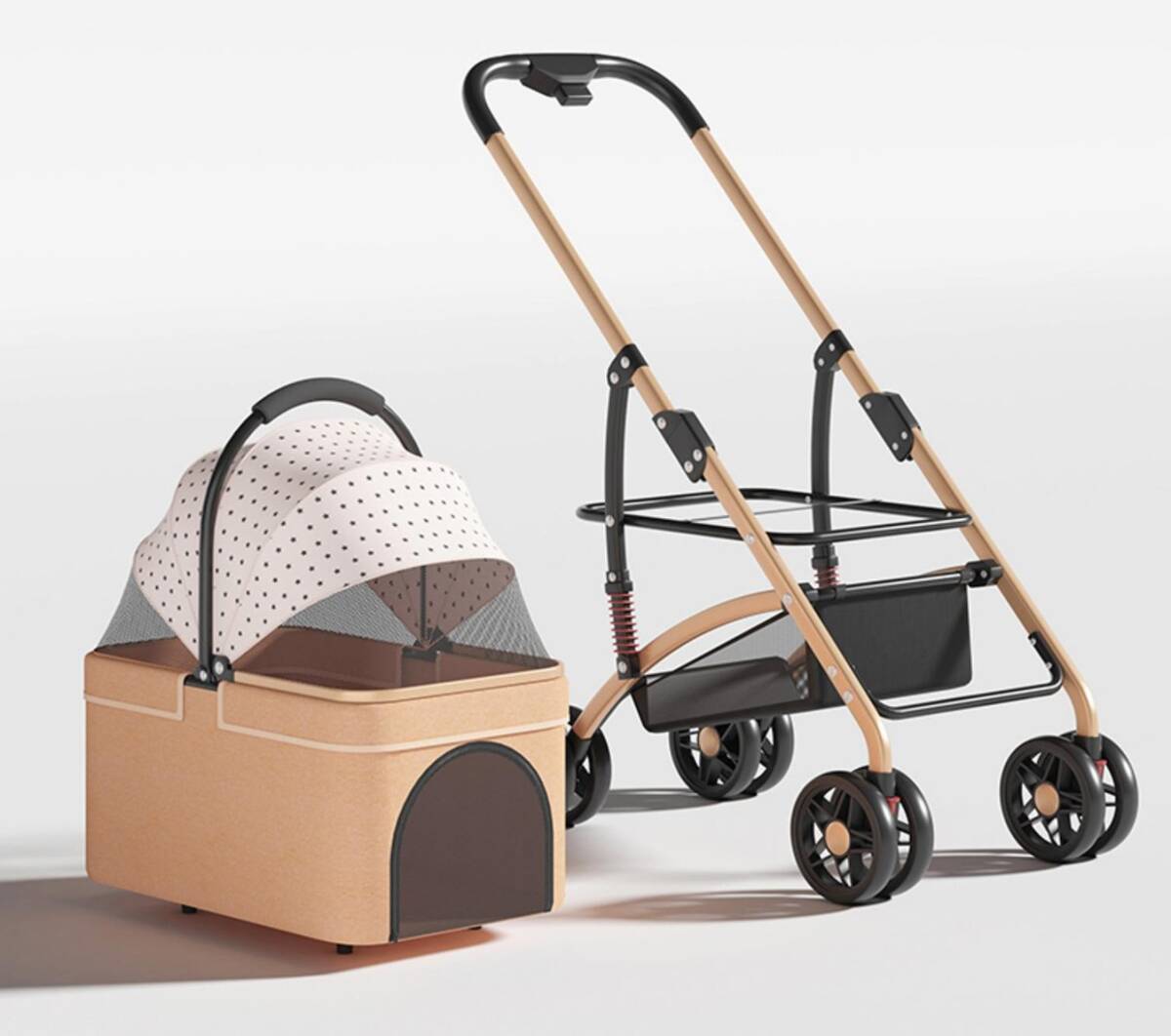 NUNBELL BOB TAŞIMA ARABASI BEJ