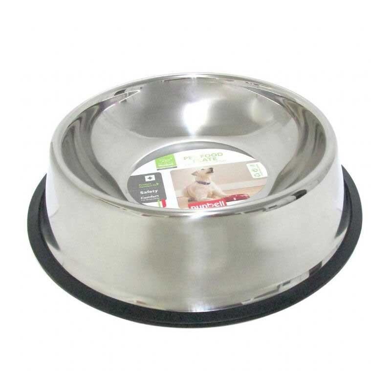 NUNBELL - NUNBELL STEEL FOOD BOWL