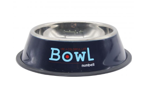  - NUNBELL ÇELİK MAMA KABI RENKLİ 34cm