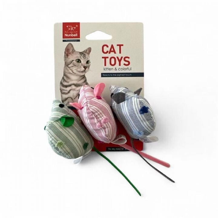 NUNBELL - NUNBELL İPLİ FARE 3'LÜ NUNBELL - NUNBELL İPLİ FARE 3'LÜ