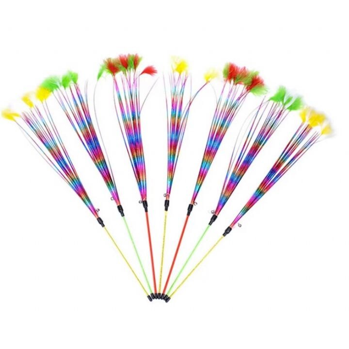  - NUNBELL KEDİ OLTASI RENKLİ PÜSKÜLLER