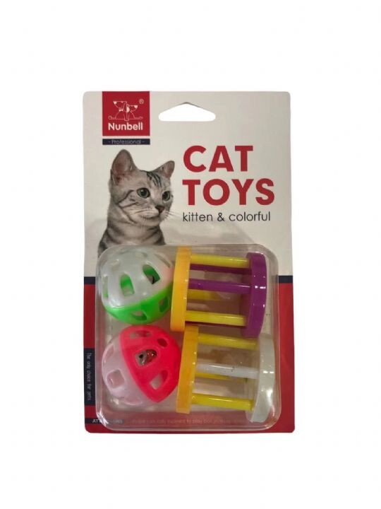 NUNBELL - NUNBELL KEDİ OYUNCAGI 4 PARÇA