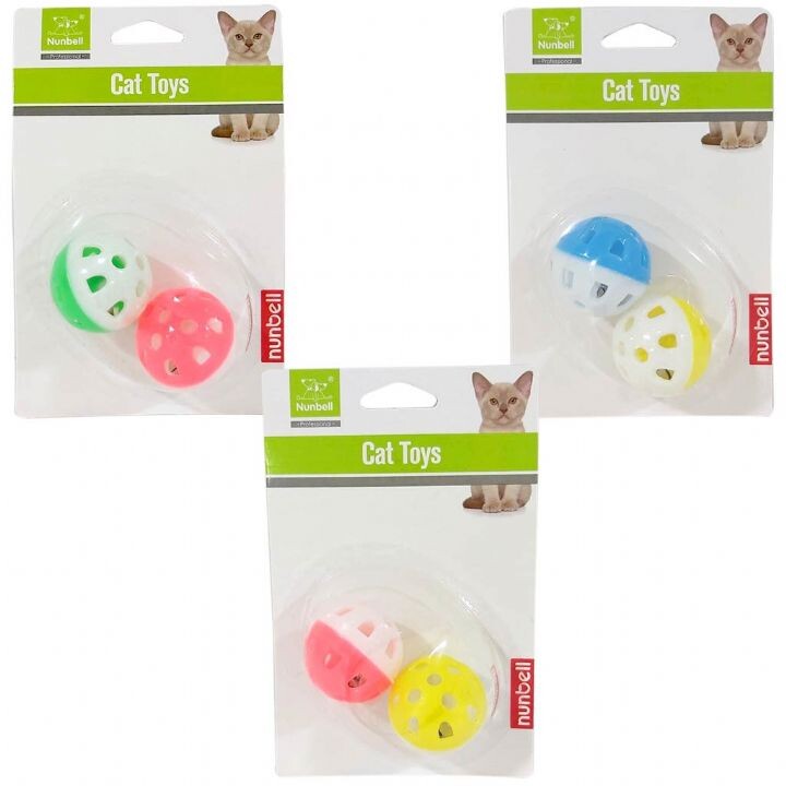 NUNBELL - NUNBELL KEDİ OYUNCAGI ZİLLİ TOP