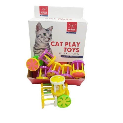 NUNBELL - NUNBELL KEDİ OYUN.SİLİNDİR 40'LI NUNBELL - NUNBELL KEDİ OYUN.SİLİNDİR 40'LI