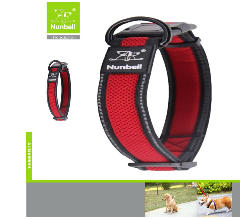  - NUNBELL KÖPEK BOYUN TASMASI AİR MESH 2,5CM