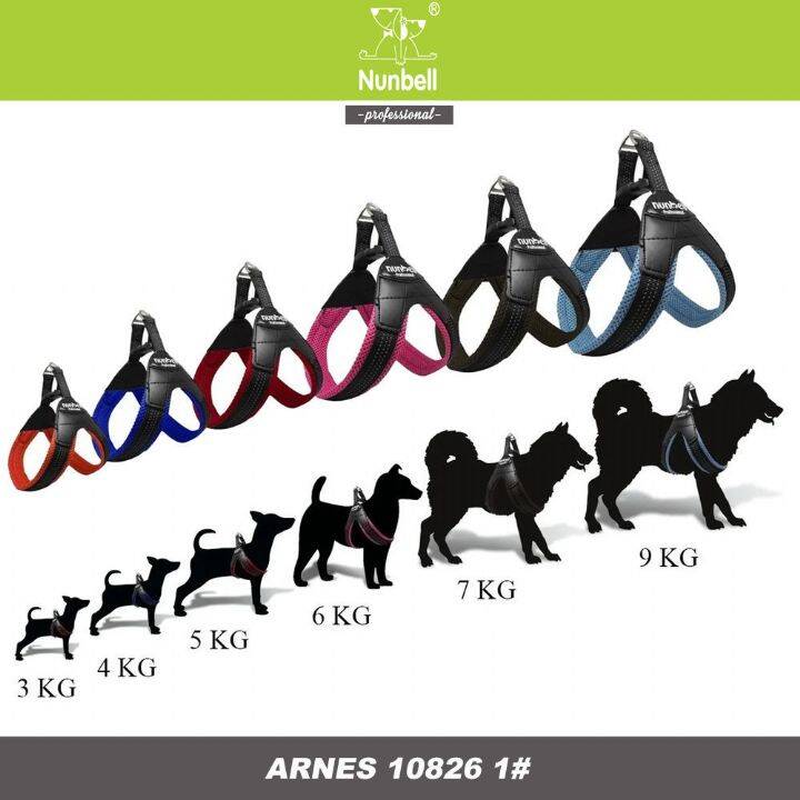 NUNBELL KÖPEK GÖĞÜS TASMA NO 2