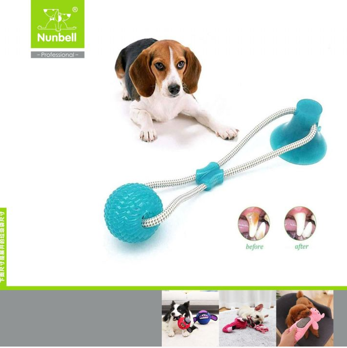  - NUNBELL KÖPEK OYUN VANTUZLU DİŞ İPİ