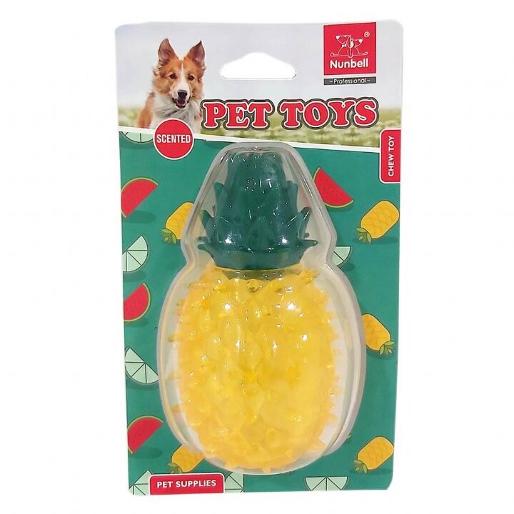 NUNBELL - NUNBELL KÖPEK OYUNCAGI ANANAS AROMALI