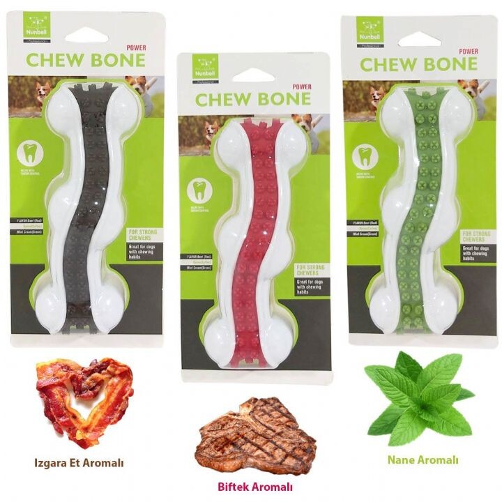 NUNBELL - NUNBELL KÖPEK OYUNCAGI DOLGULU KEMİK S
