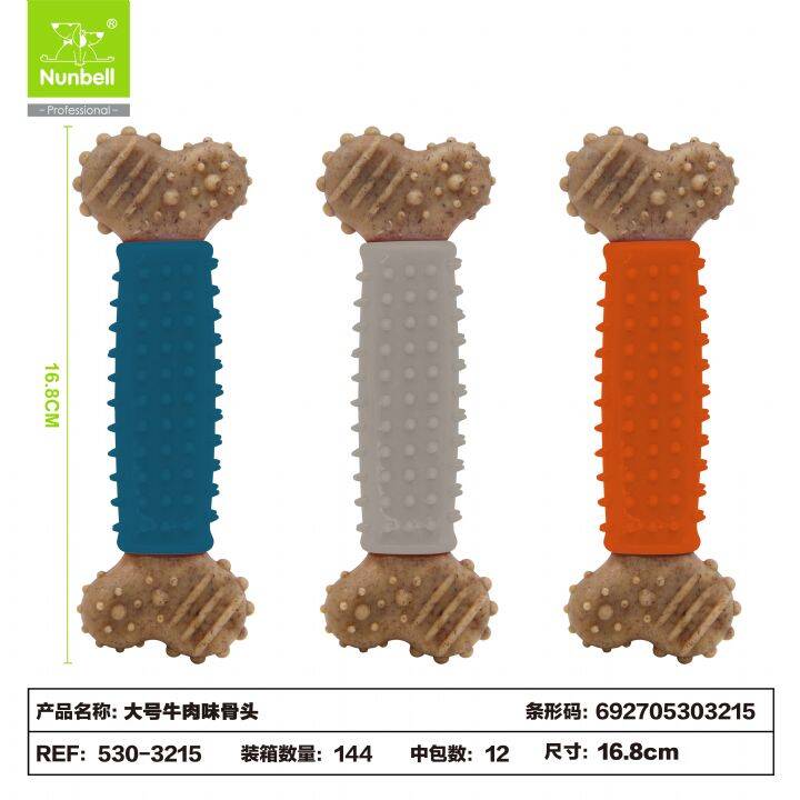 NUNBELL KÖPEK OYUNCAĞI KEMİK L