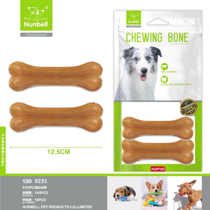 NUNBELL NATURAL PRES KEMİK 12,5CM 2'Lİ