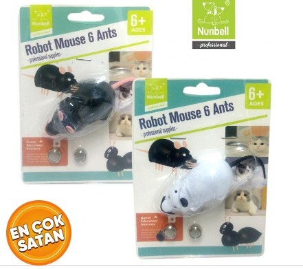 NUNBELL - NUNBELL PİLLİ ROBOT FARE