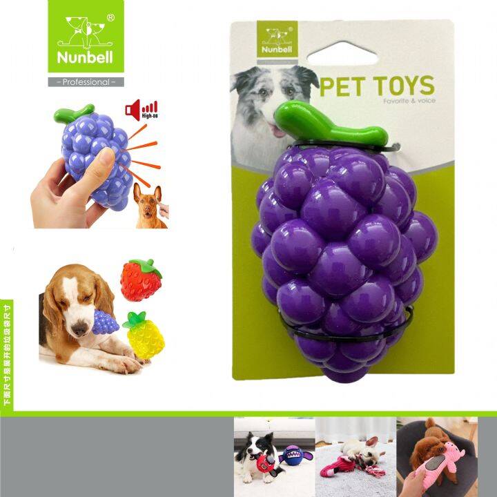 NUNBELL KÖPEK VE KEDİ AROMALI OYUNCAK ÜZÜM