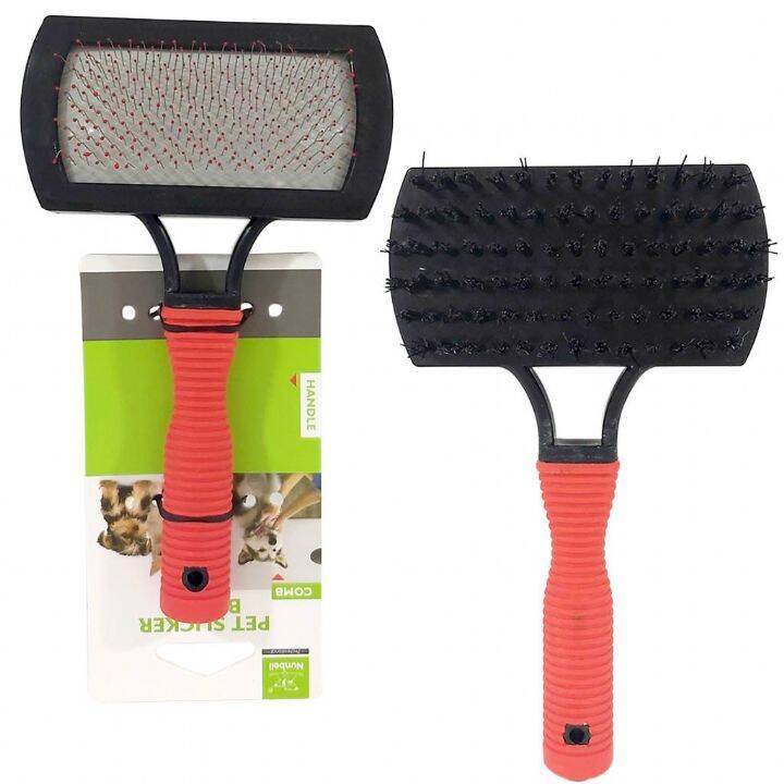 NUNBELL PLASTİK SAPLI ÇİFT TARAFLI TARAK