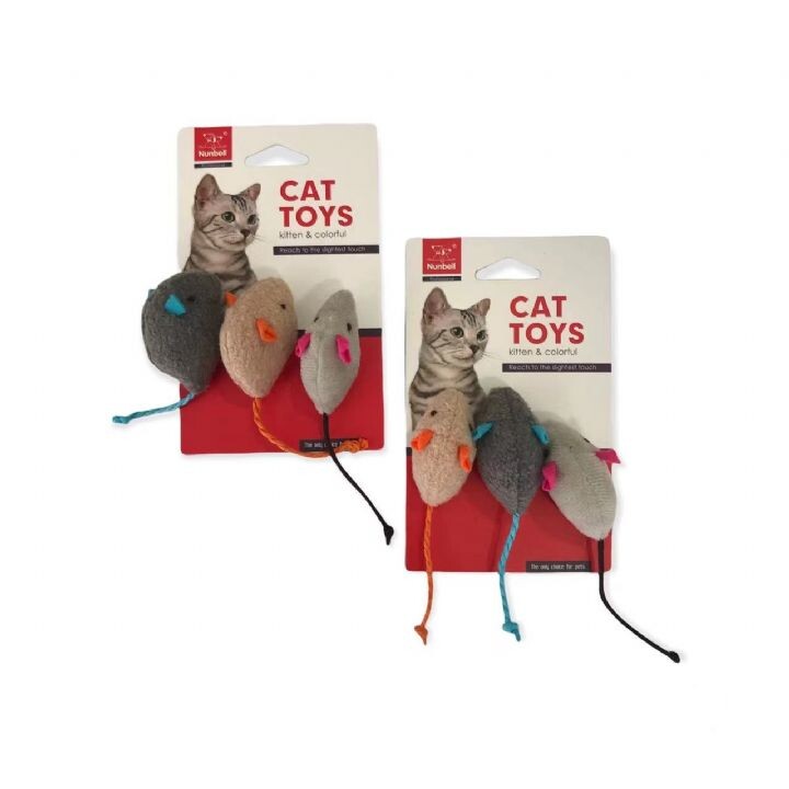 NUNBELL - NUNBELL RENKLİ FARE 3'LÜ