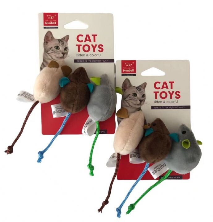 NUNBELL - NUNBELL RENKLİ FARE 3'LÜ