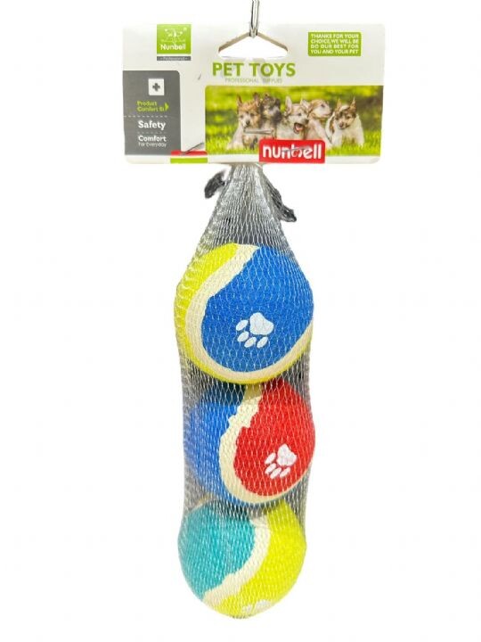 NUNBELL - NUNBELL TENİS TOPU 3'LÜ NUNBELL - NUNBELL TENİS TOPU 3'LÜ
