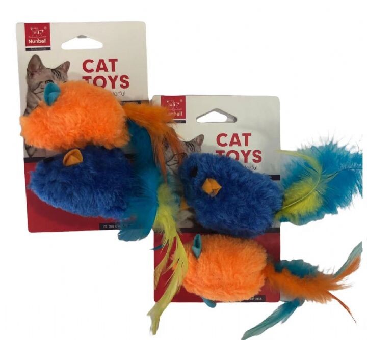 NUNBELL - NUNBELL TÜYLÜ FARE 2'Lİ NUNBELL - NUNBELL TÜYLÜ FARE 2'Lİ