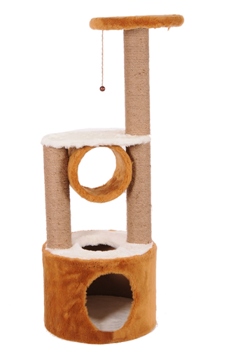 Oval Yuva Katlı Tırmalama 112cm Kahve