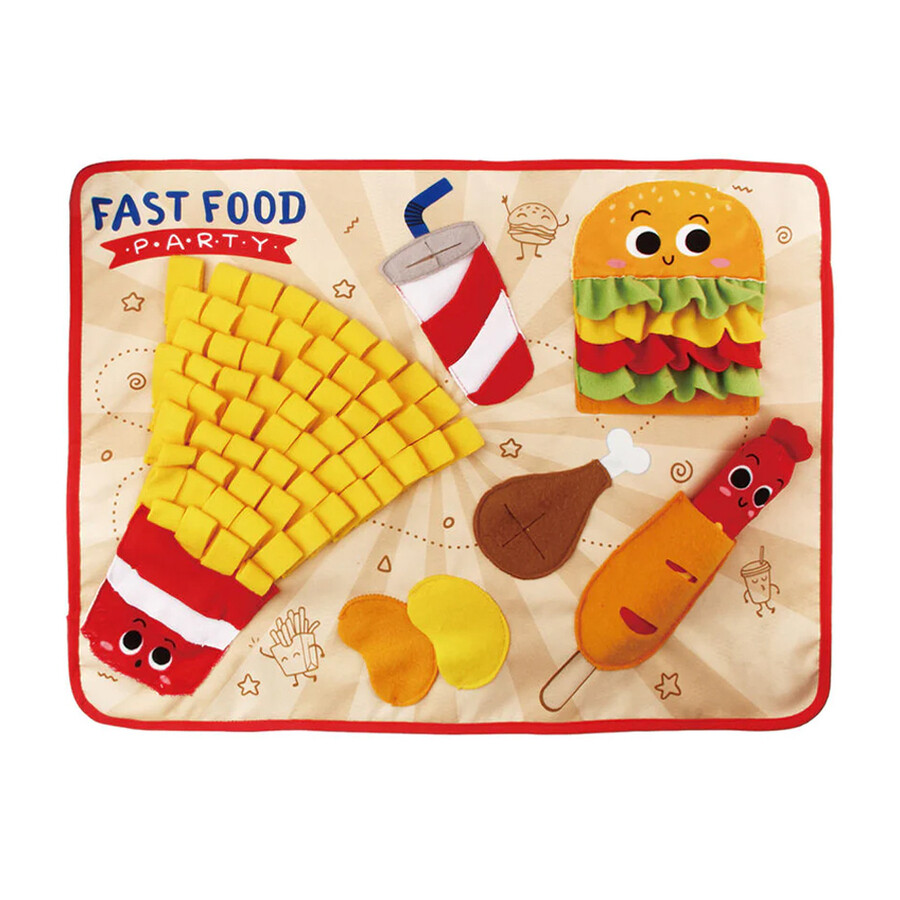  - 7324 Peluş Fast Food Ürünleri Oyuncak