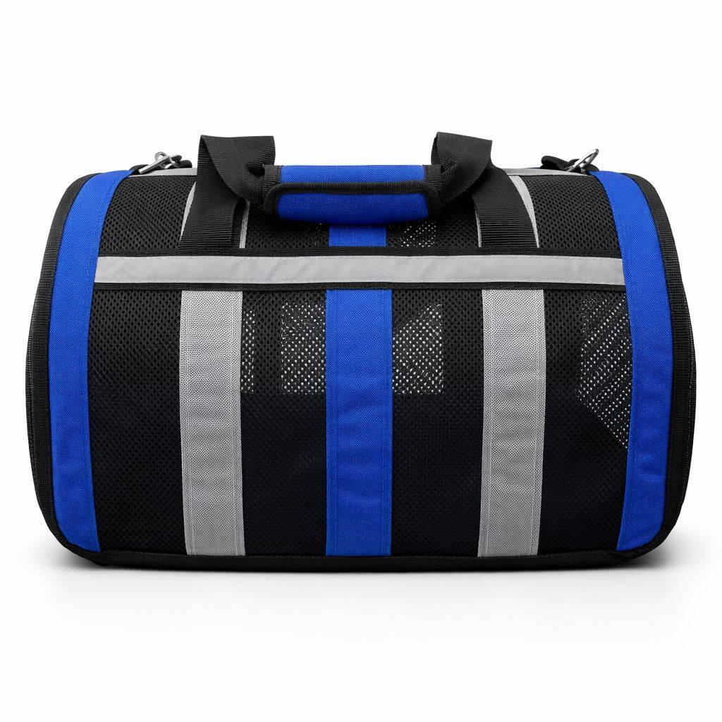 PET CARRİER BAG MAVİ