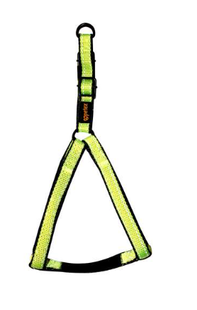  - PETEX REFLEKTÖRLÜ KELEBEK TASMA NEON SARI-SİYAH XS