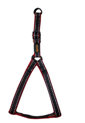  - PETEX REFLEKTÖRLÜ KELEBEK TASMA SİYAH-KIRMIZI S