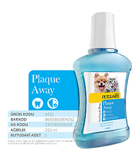 PETGUARD AĞZI BAKIM LOSYONU KEDİ KÖPEK 250 ML