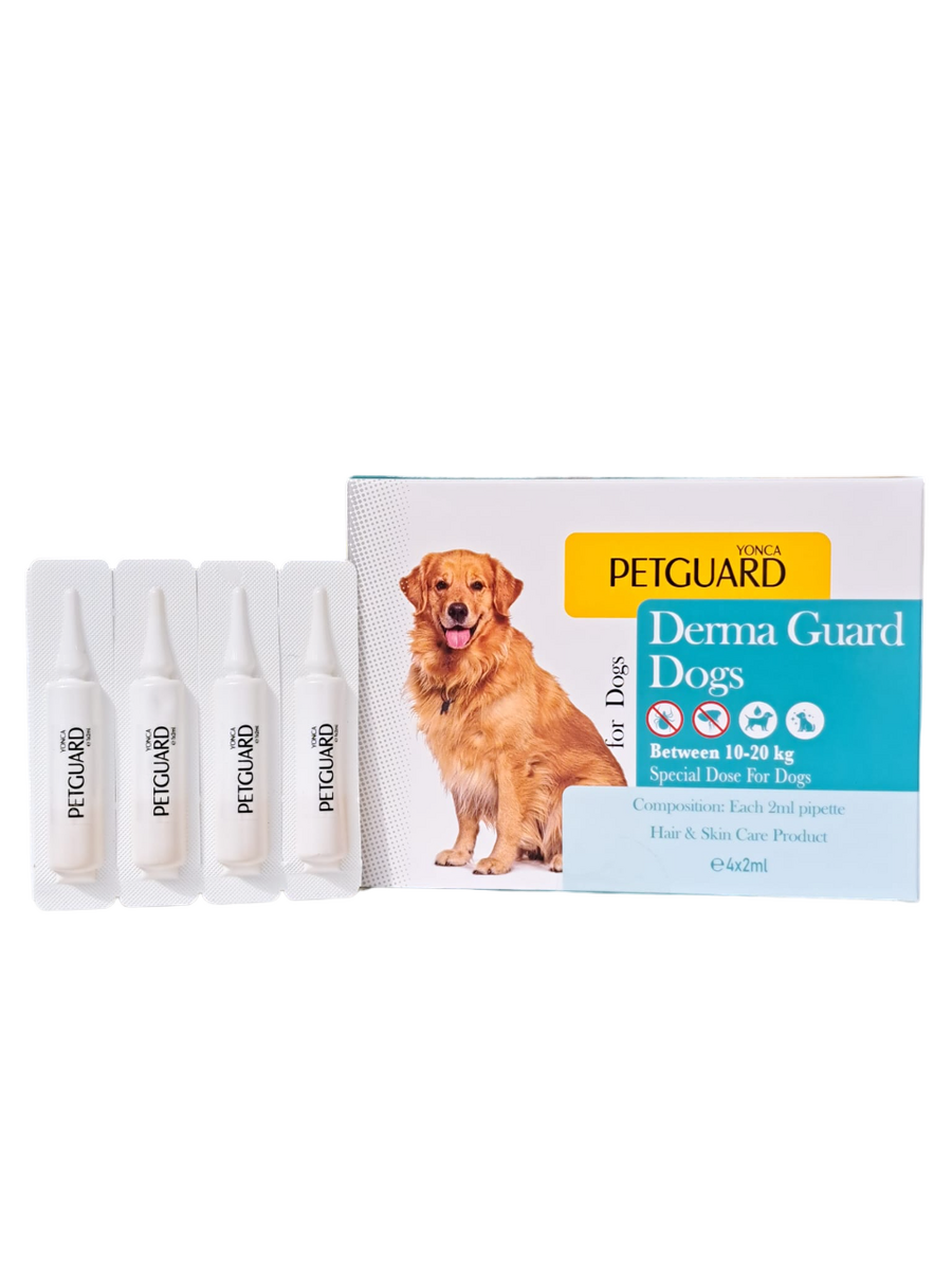 PETGUARD DERMA GUARD 10-20 DOG 4*2ML