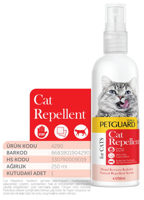 PETGUARD KEDİ UZAKLAŞTIRICI 250ML