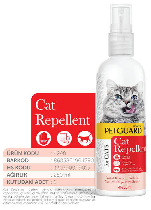  - PETGUARD KEDİ UZAKLAŞTIRICI 250ML