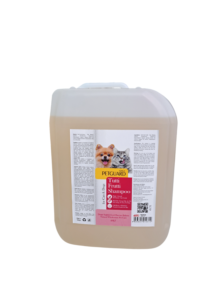 PETGUARD TUTTİ FRUTTİ 5 LT ŞAMPUAN