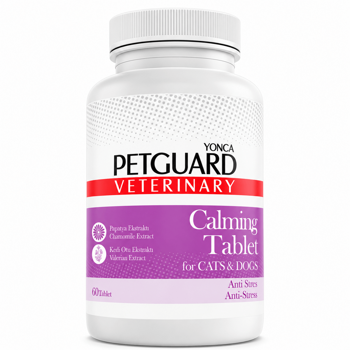  - PETGUARD VETERINARY CALMİNG TABLET 60 GR 60 TABLET