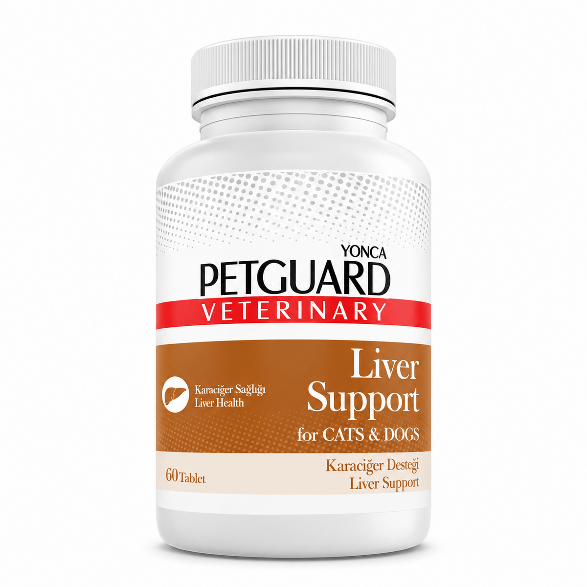  - PETGUARD VETERINARY LİVER SUPPORT 60 GR 60 TABLET