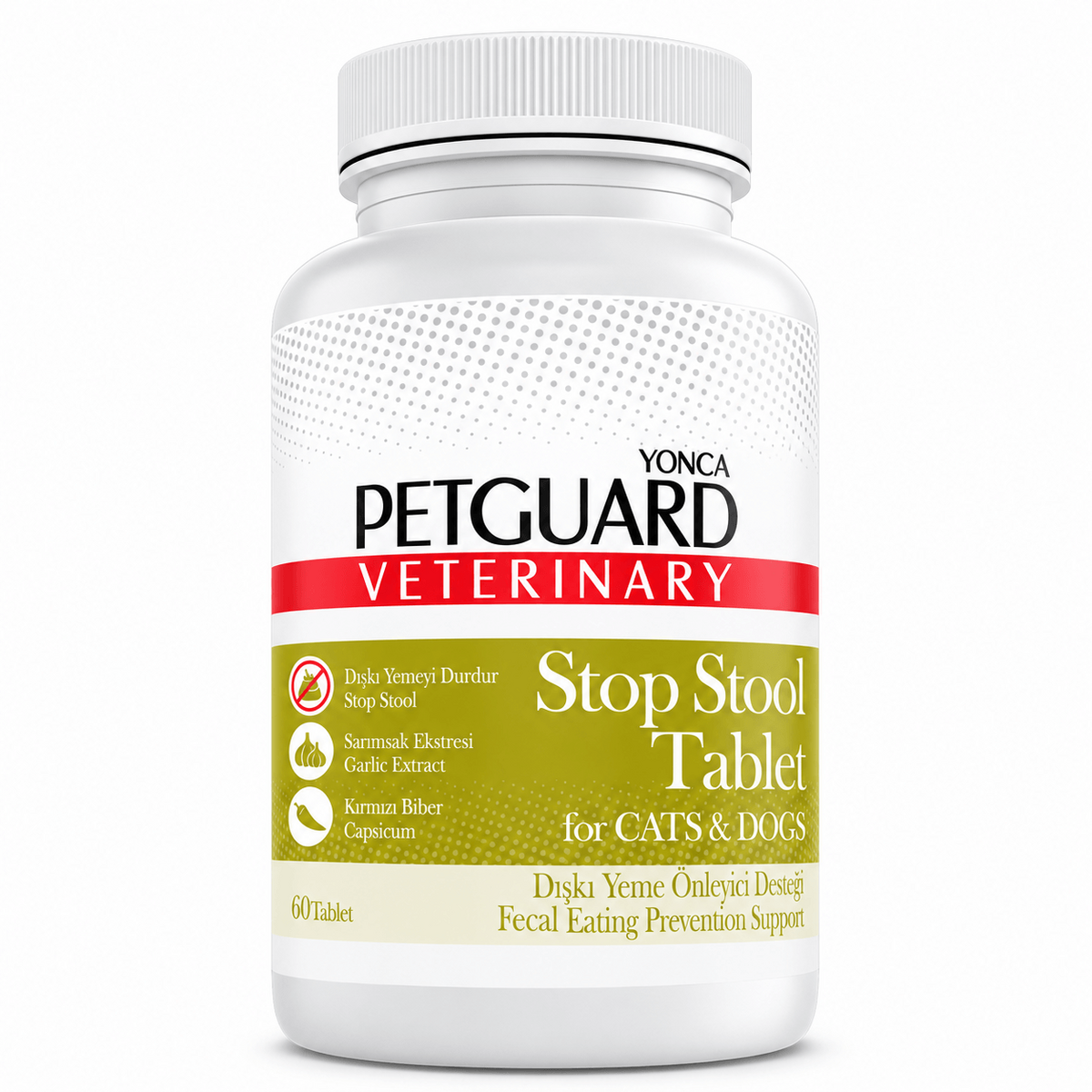  - PETGUARD VETERINARY STOP STOOL TABLET 60 GR 60 TABLET