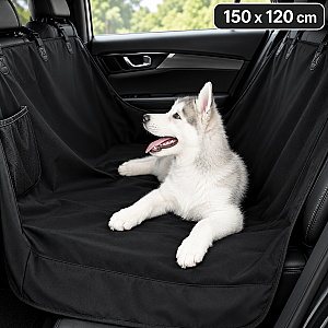 PETPRETTY ARABA KOLTUK ÖRTÜSÜ SİYAH 150x120 cm