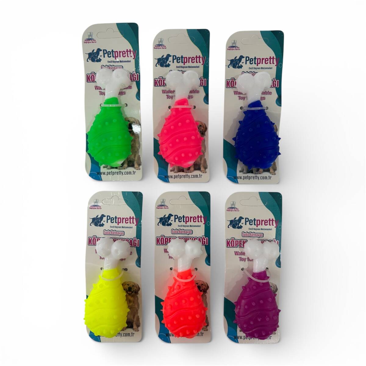 PETPRETTY DENTAL KÜÇÜK TAVUK BUDU KÖPEK OYUNCAĞI