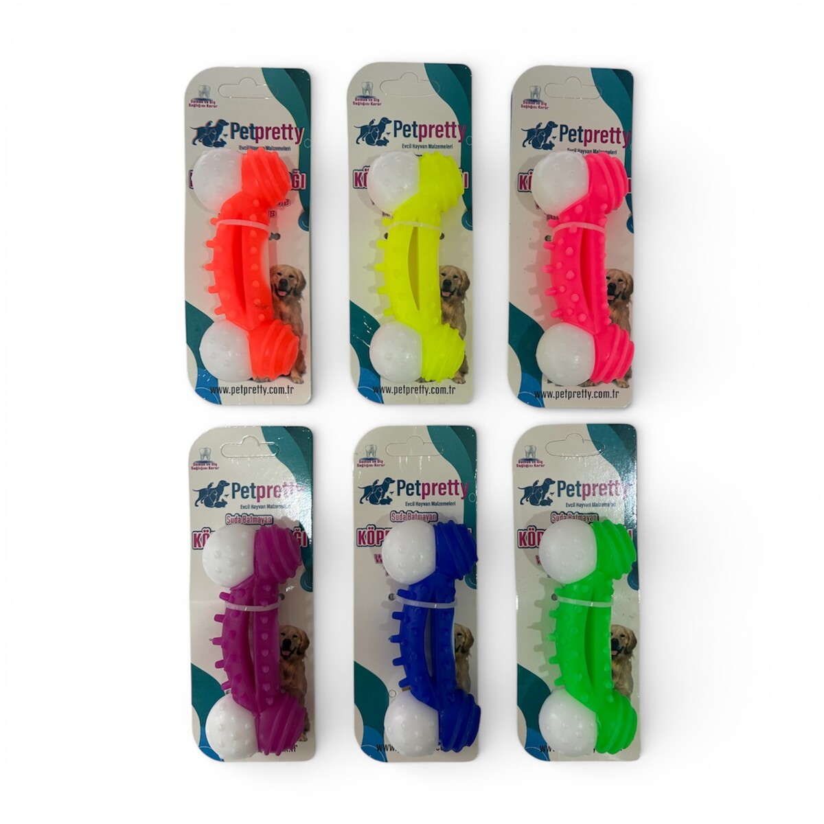 PETPRETTY - PETPRETTY DENTAL KÜÇÜK TOPUZLU KÖPEK OYUNCAĞI
