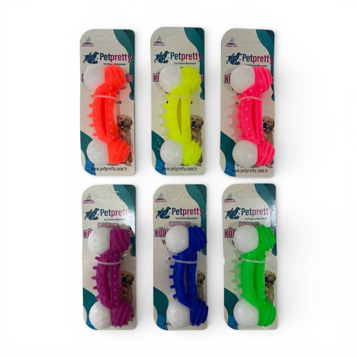 PETPRETTY DENTAL KÜÇÜK TOPUZLU KÖPEK OYUNCAĞI