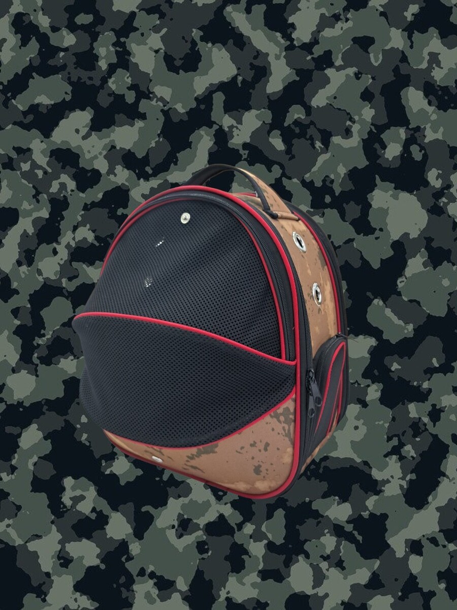  - PETPRETTY FİLELİ ASTRONOT ÇANTA KAMUFLAJ