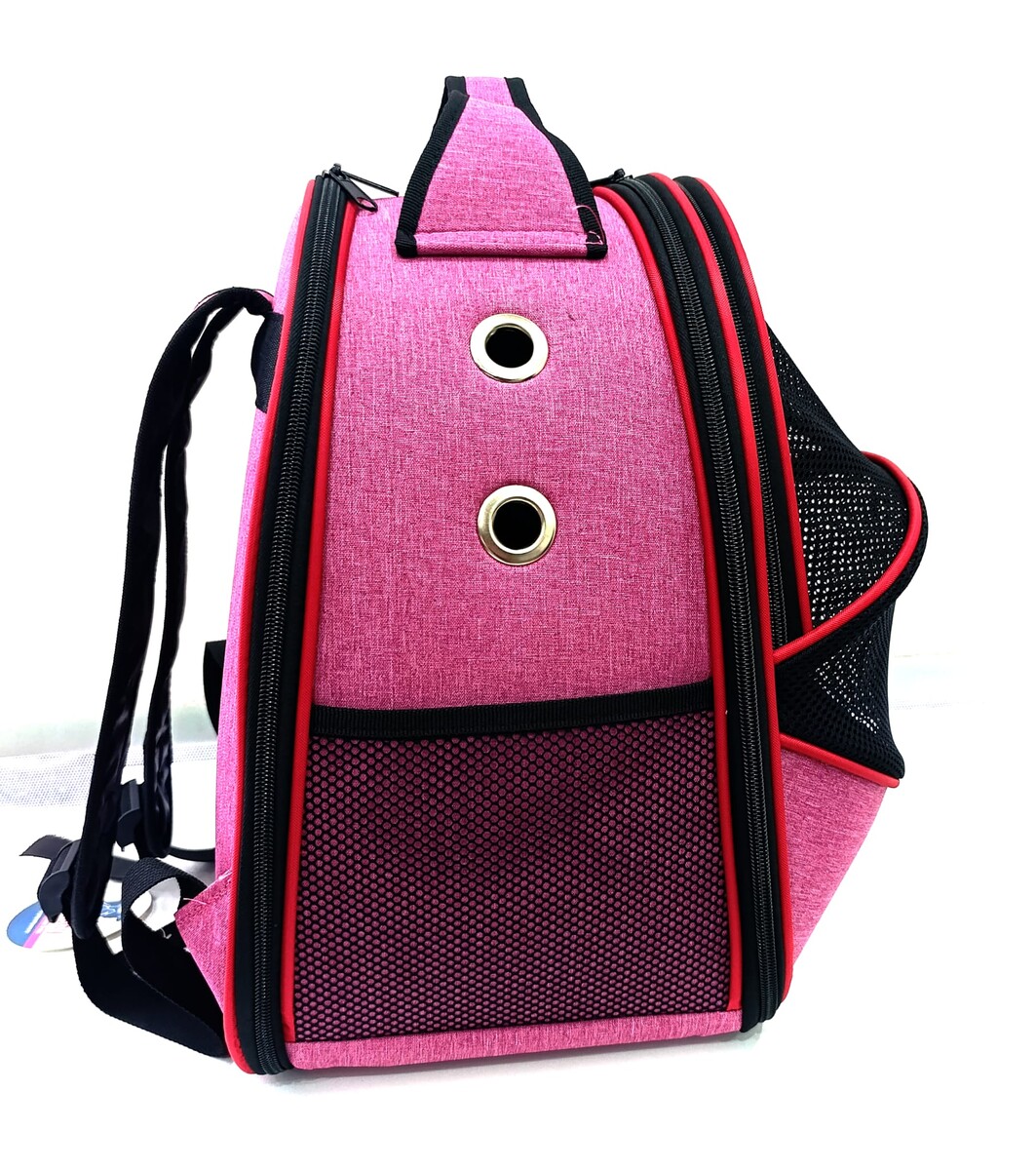 PETPRETTY FİLELİ ASTRONOT ÇANTA PEMBE - Thumbnail