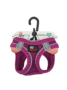 PETPRETTY GÖĞÜS TASMA 3XS MOR 
