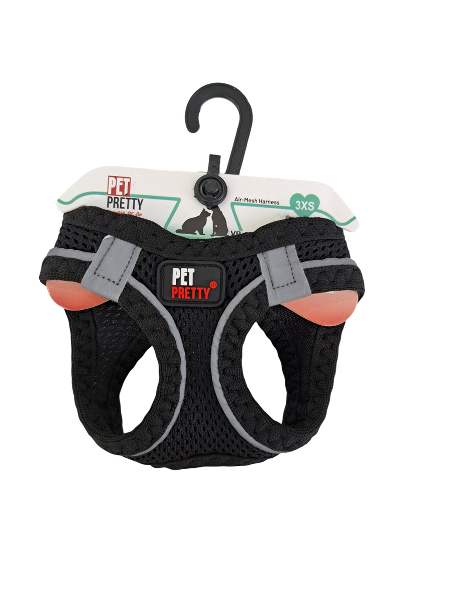  - PETPRETTY GÖĞÜS TASMA 3XS SİYAH 